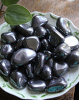 Hematite tumbled stone