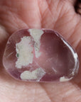 Polished pink kunzite 11