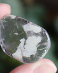 Polished pink kunzite 11