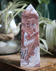 Crazy lace agate tower 11