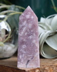 Pink amethyst tower 9