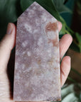 Pink amethyst tower 9