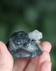 Moss agate frog 8