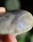 Moonstone/sunstone pocket stone 8