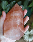 Hematoid quartz tower 5