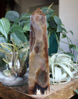 Chocolate calcite tower 5