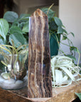 Chocolate calcite tower 5