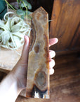 Chocolate calcite tower 5