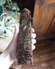 Chocolate calcite tower 5