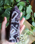 Chevron amethyst tower 6