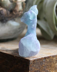 Hand carved fluorite deer 3