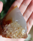 Semi polished carnelian tower 4