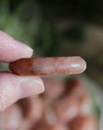 Tiny sunstone pocket stone/worry stone