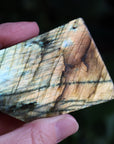 Semi polished labradorite slab 4