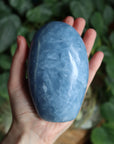 Blue calcite free form 2