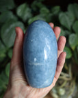 Blue calcite free form 2