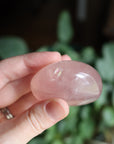 Rose quartz pocket stone 9