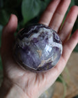 Chevron amethyst sphere 1