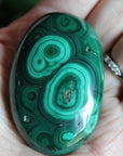 Malachite pocket stone 6