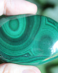 Malachite pocket stone 6