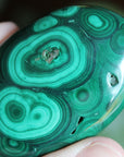 Malachite pocket stone 6