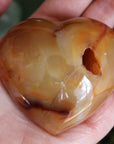 Carnelian heart 10