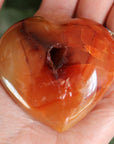 Carnelian heart 10