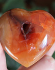 Carnelian heart 10