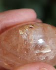 Hematoid quartz pocket stone 4