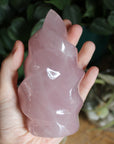 Rose quartz flame 3