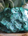 Semi polished malachite 13