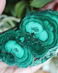 Semi polished malachite 13