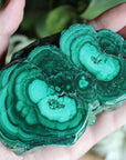 Semi polished malachite 13