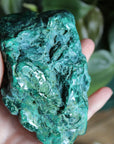 Semi polished malachite 13