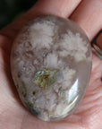 Flower agate pocket stone 8