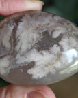 Flower agate pocket stone 8
