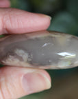 Flower agate pocket stone 8