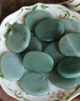 Green aventurine pocket stone