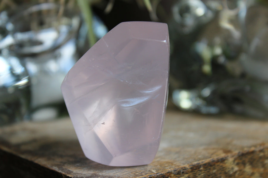 Rose quartz free form from Mozambique 4 sale