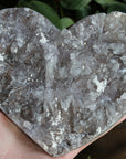 Amethyst flower heart 19