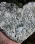 Amethyst flower heart 19