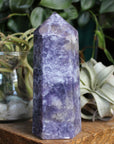 Lepidolite tower 11
