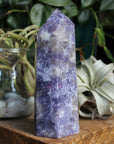 Lepidolite tower 11