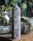 Crazy lace agate tower 5