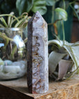 Crazy lace agate tower 5