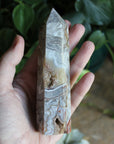 Crazy lace agate tower 5