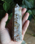 Crazy lace agate tower 5