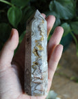 Crazy lace agate tower 5