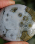 8th vein ocean jasper pocket stone 6