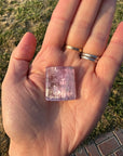 Pink kunzite reserved for Chloe